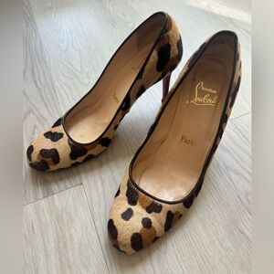 Christian Louboutin Animal Print Heels